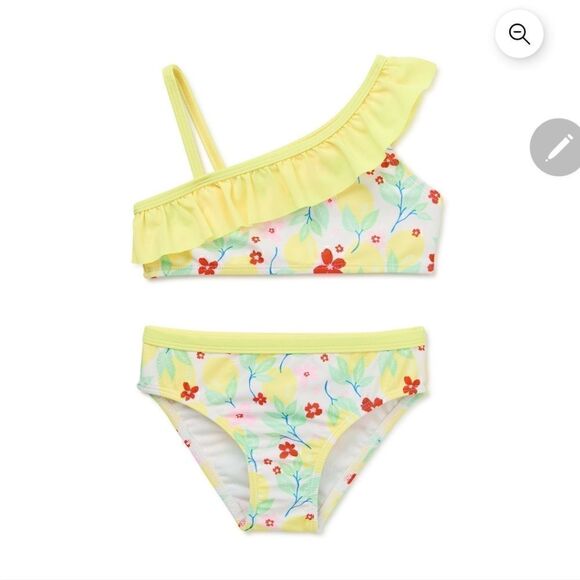 NWT Wonder Nation Baby and Toddler Girl Bikini SwimSet - Picture 1 of 6